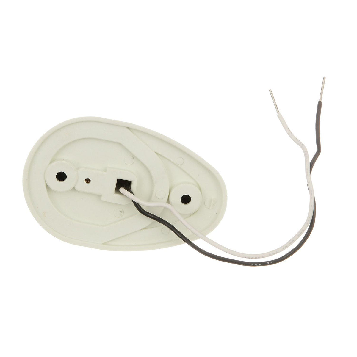 Bi-Color Bow Light, Horizontal Mount, White Housing