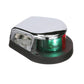 Bi-Color Bow Light, Horizontal Mount, Chrome Plated