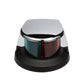 Bi-Color Bow Light, Horizontal Mount, Chrome Plated