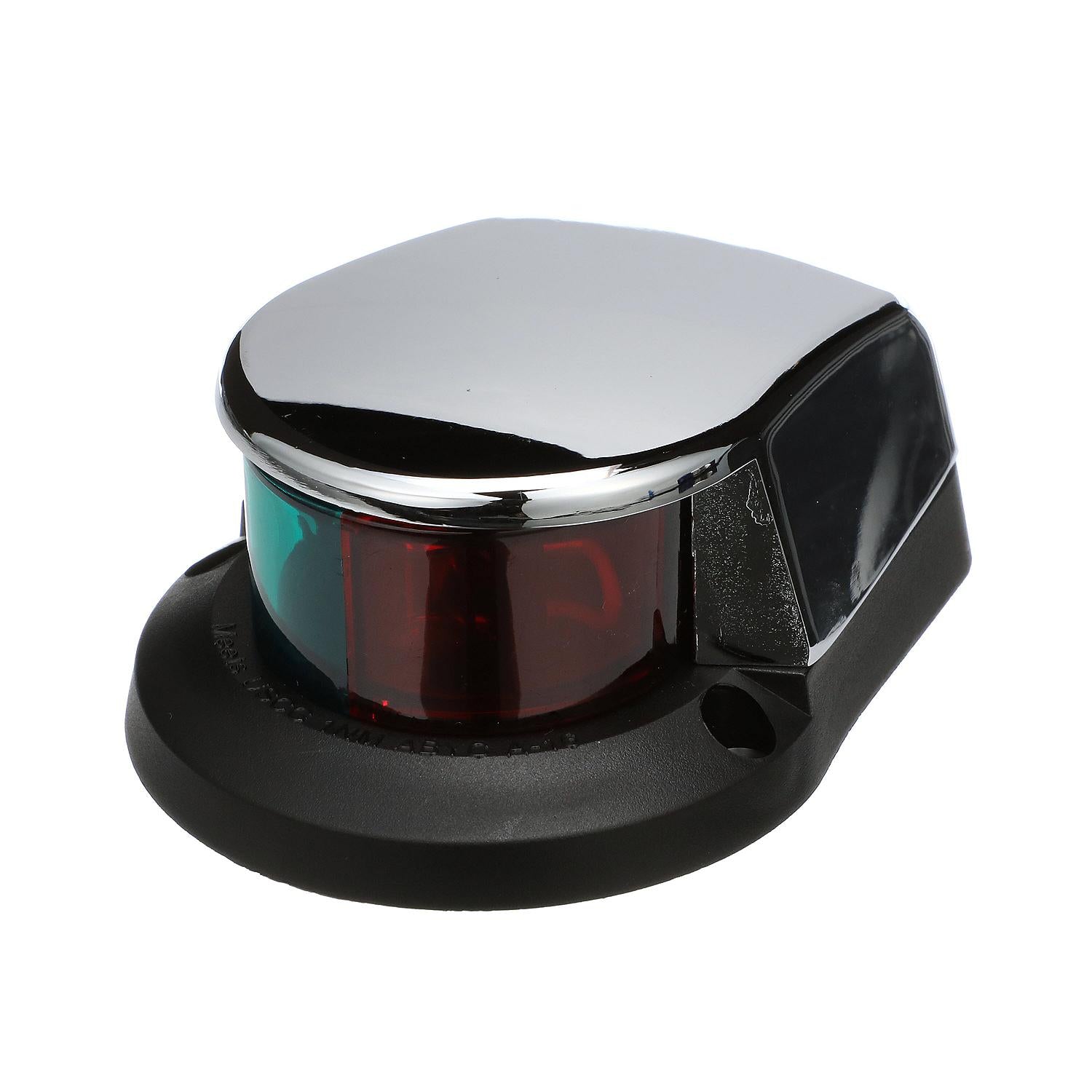 Bi-Color Bow Light, Horizontal Mount, Chrome Plated