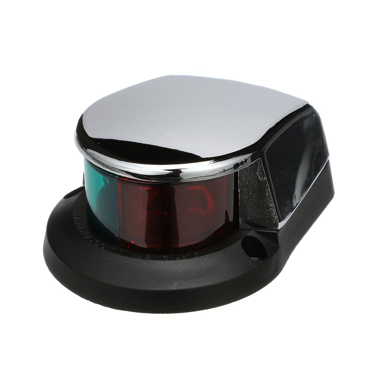 Bi-Color Bow Light, Horizontal Mount, Chrome Plated