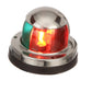 Round Bi-Color Bow Light, Horizontal Mount, Stainless Steel