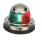 Round Bi-Color Bow Light, Horizontal Mount, Stainless Steel