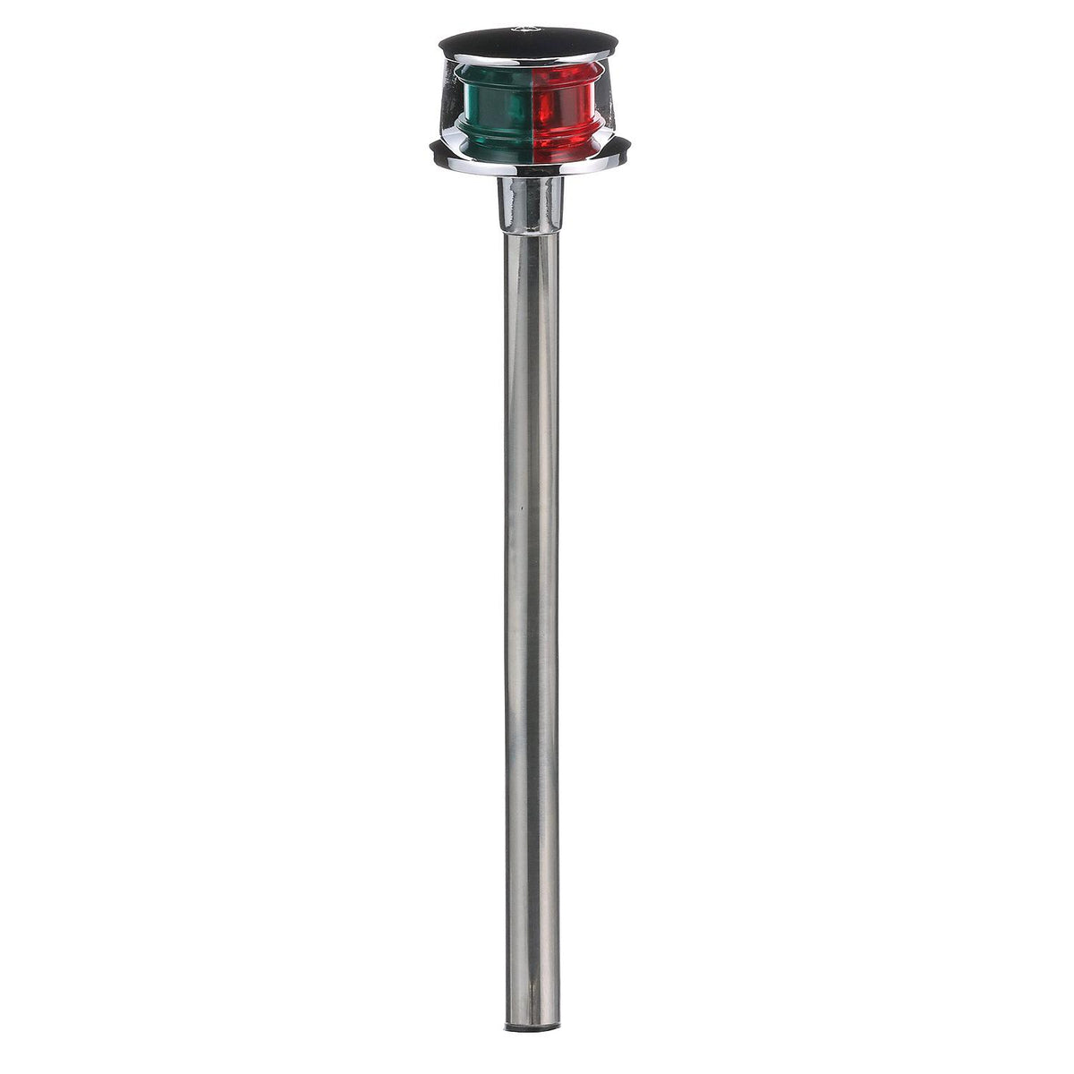 Bi-Color Bow Pole Light, Stow-A-Way, Chrome