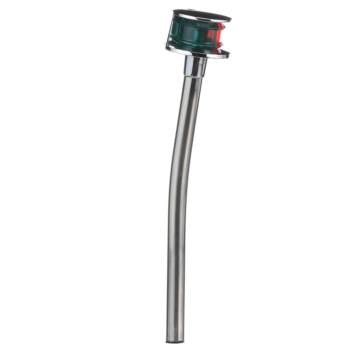 Bi-Color Bow Pole Light, Stow-A-Way, Chrome