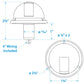 Side Lights, Port/ Starboard, Verticle Mount