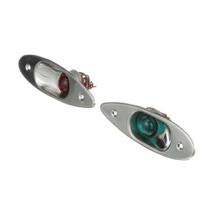 Flush Mount Stainless Side Lights