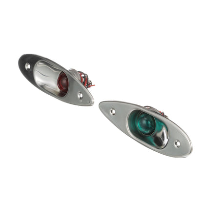Flush Mount Stainless Side Lights