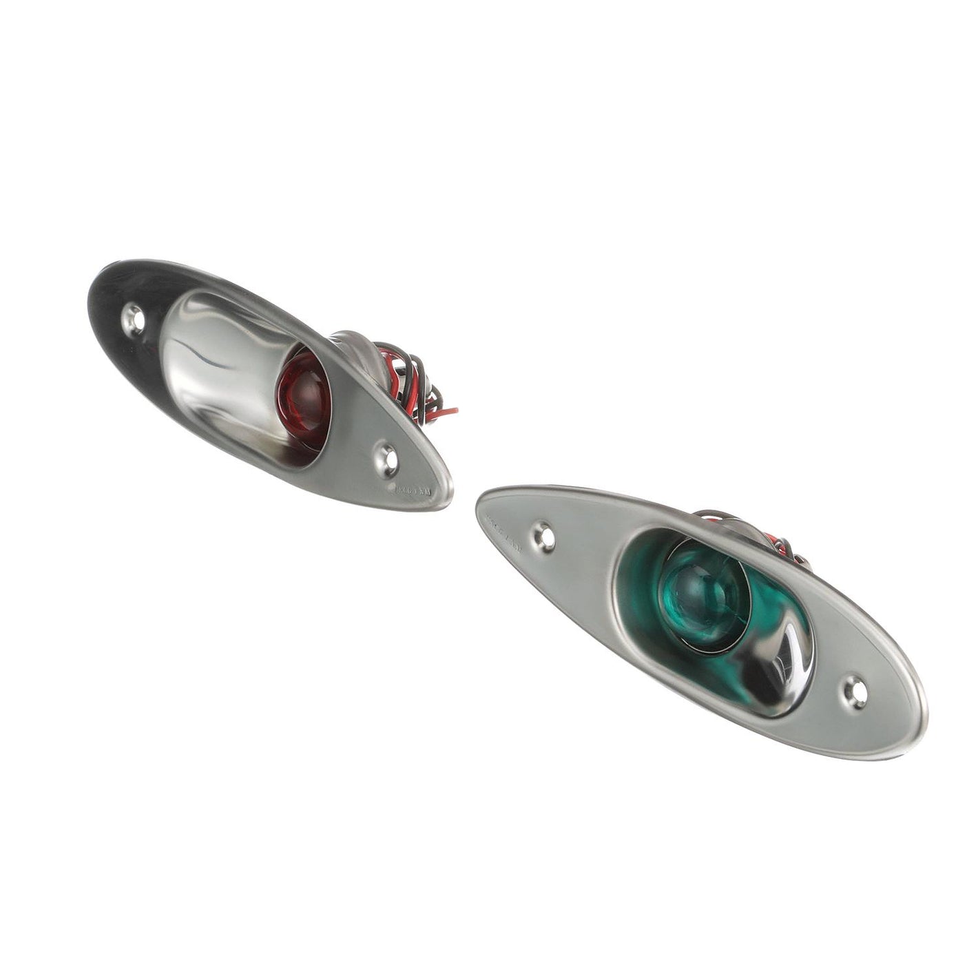 Flush Mount Stainless Side Lights