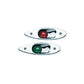 Flush Mount Stainless Side Lights