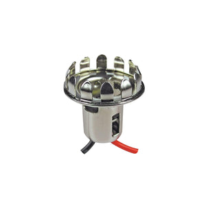 Flush Mount Stainless Side Lights (05151) Replacement Bulb Socket, Pre 2010