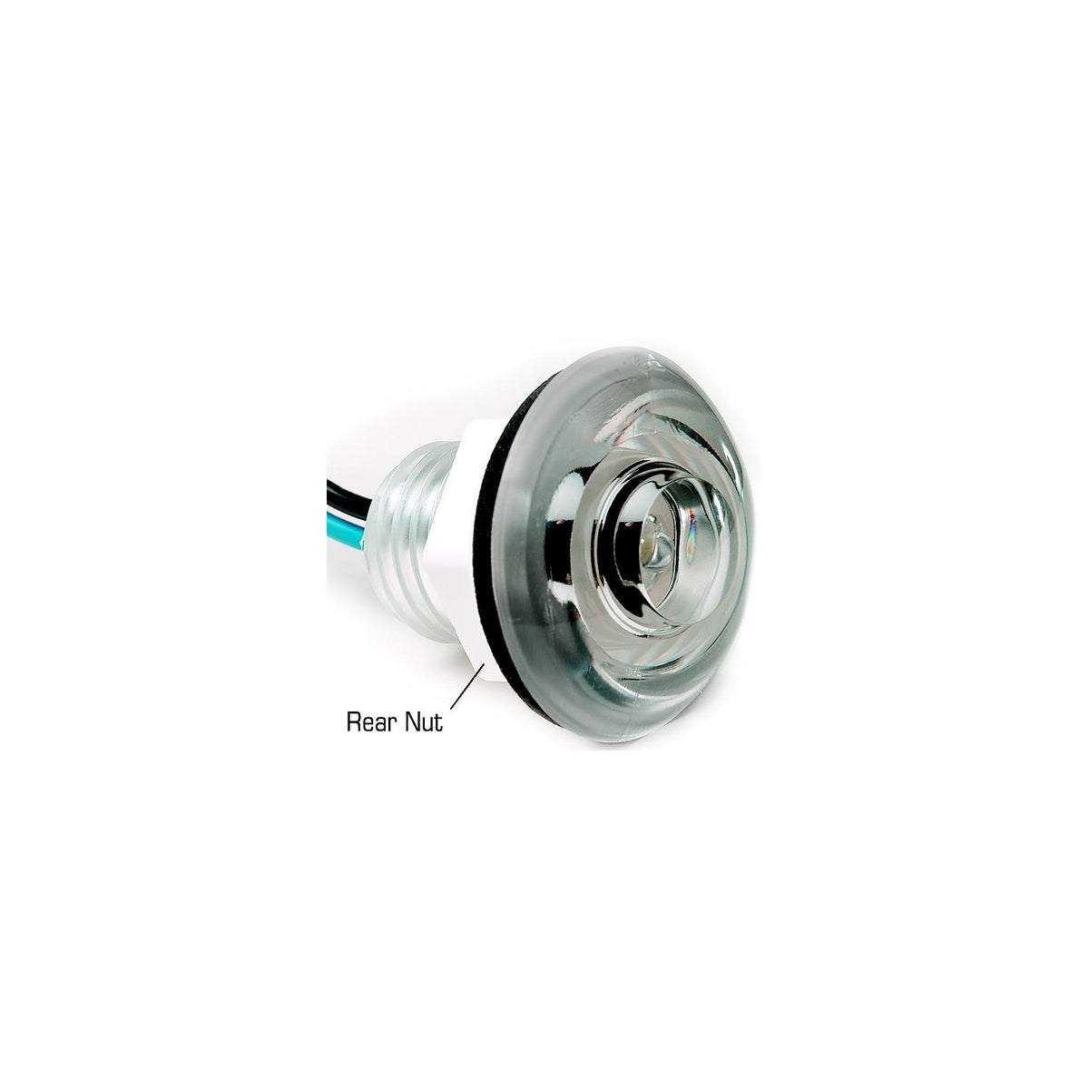 LED Baitwell Courtesy Light, Waterproof, 3-Element LED, 3/8in x 1-3/4in