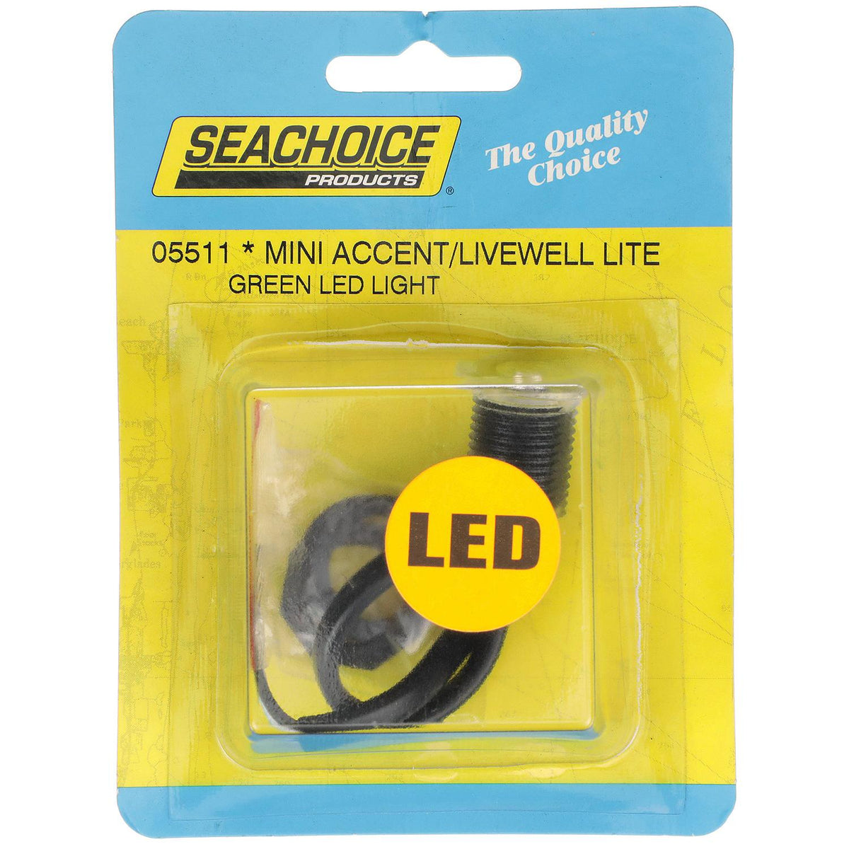 LED Mini Accent/ Livewell Light, Waterproof, Green