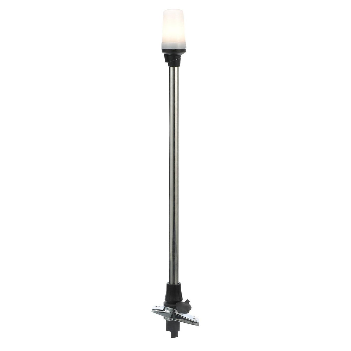 All-Round White Light w Base, Stow-A-Way, 24-1/8 In.
