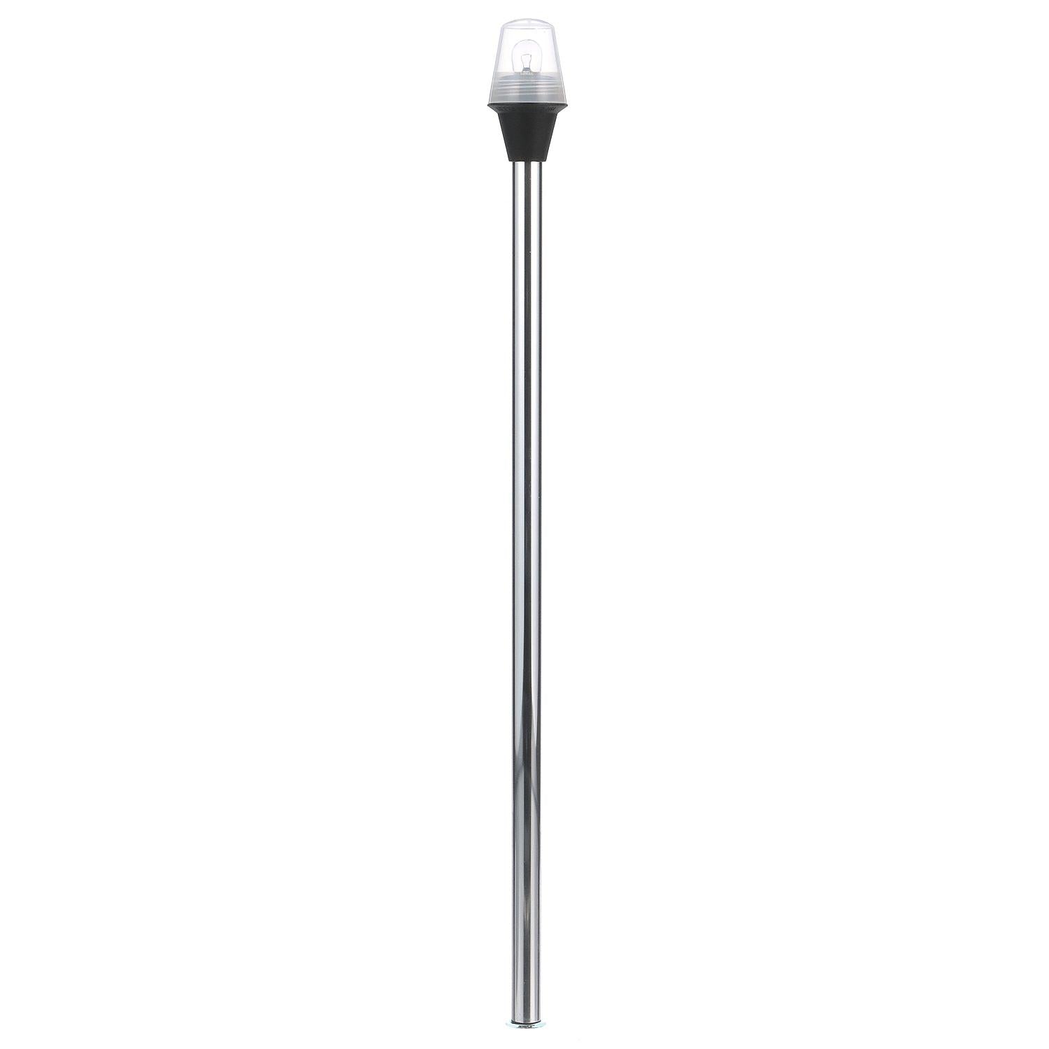 All-Round Spare White Pole, Aluminum, Stow-A-Way, 23-9/16 In.