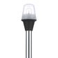 All-Round Spare White Pole, Aluminum, Stow-A-Way, 23-9/16 In.