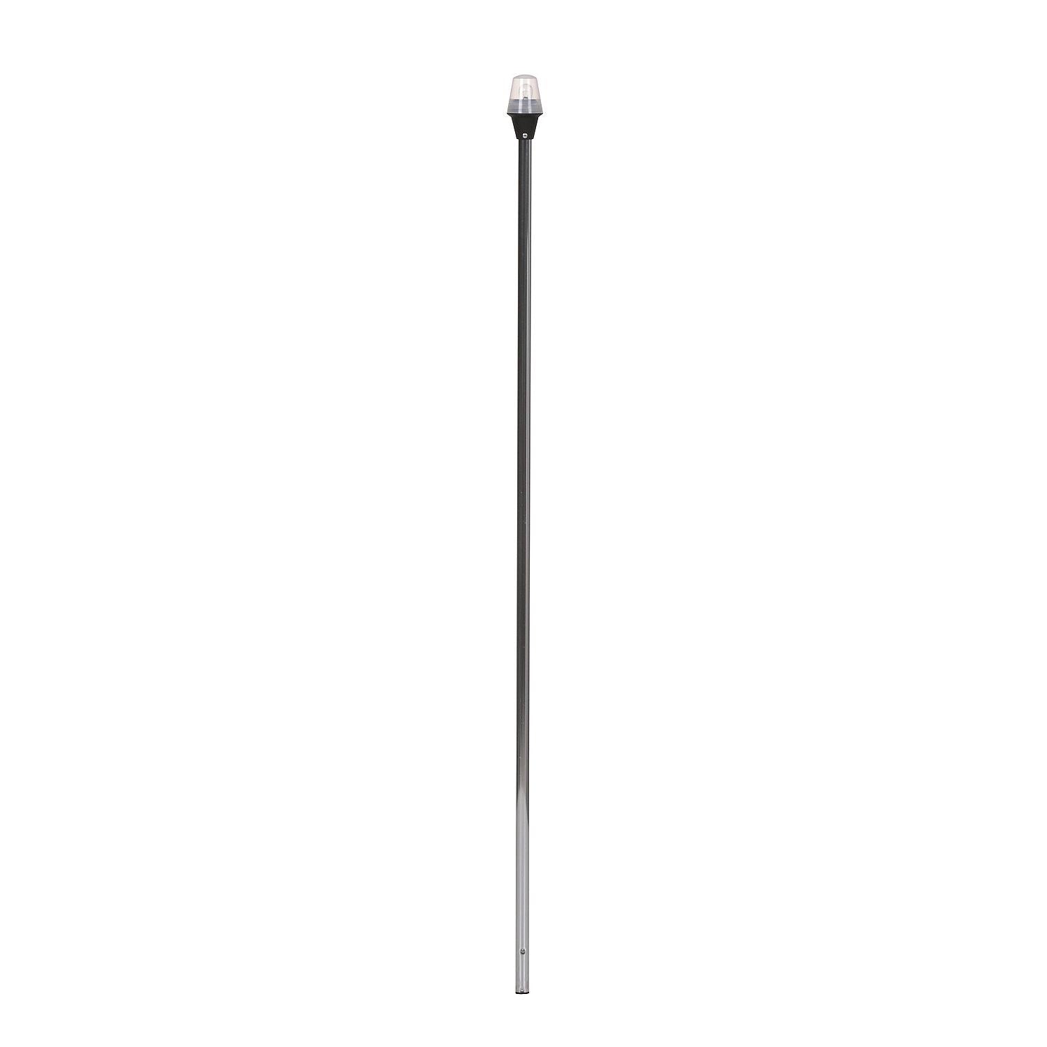 All-Round Spare White Pole, Aluminum, Stow-A-Way, 52-1/2 In.