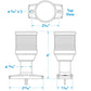 All-Round Fixed Vertical Mount Light,4 in. H