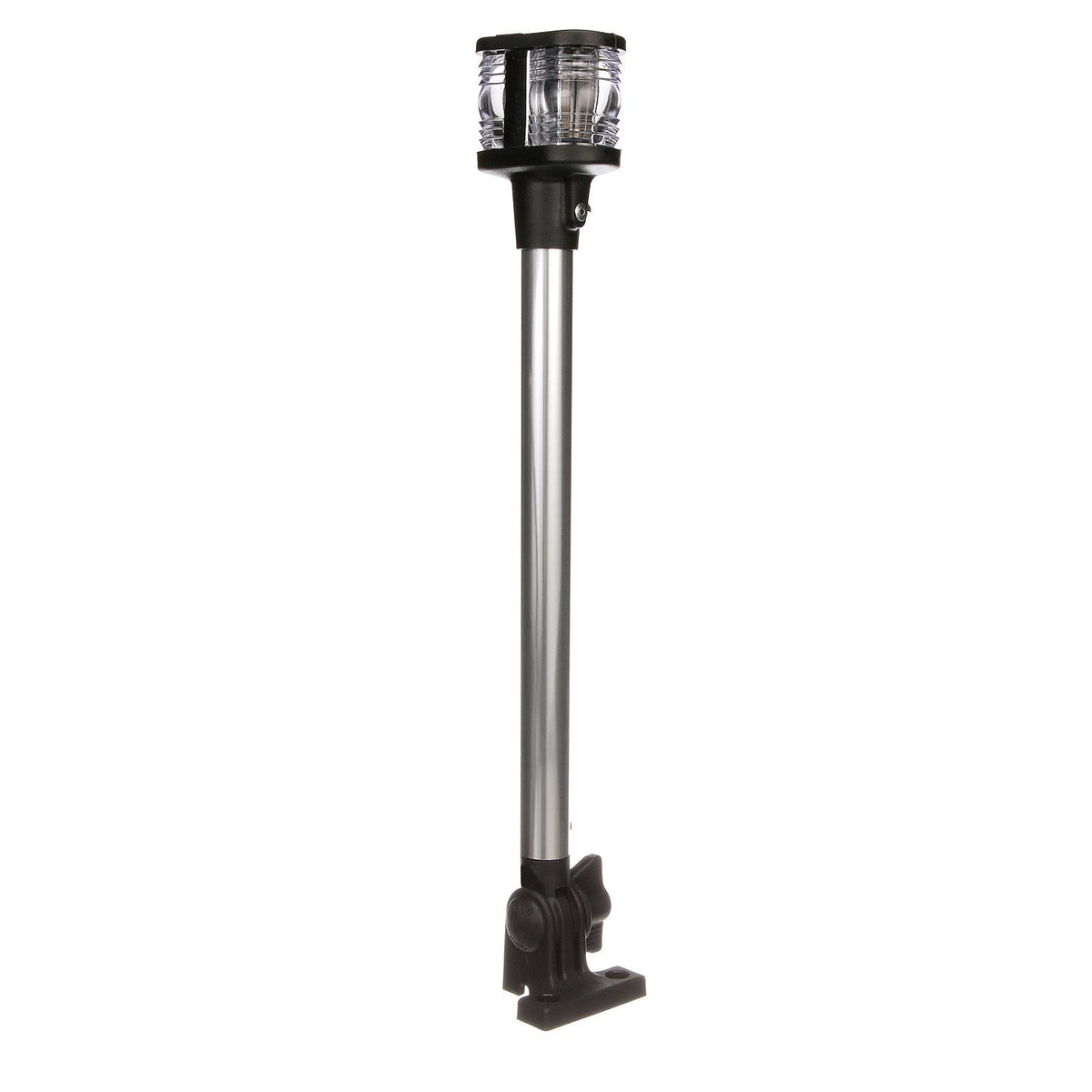 Deluxe Fold-Down Masthead Light w/ Base, Horizontal Mount, 12-5/8 in.
