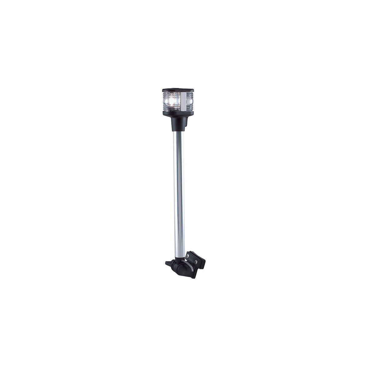 Deluxe Fold-Down Masthead Light w/ Base, Horizontal Mount, 12-5/8 in.
