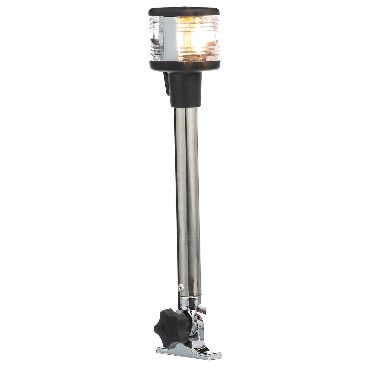 Fold-Down All-Around Masthead Light w/ Base, Vetical Mount, 10-1/4 in.