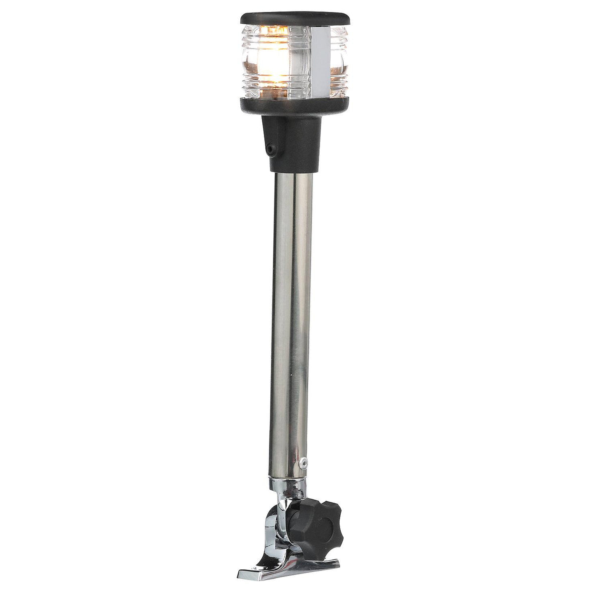 Fold-Down All-Around Masthead Light w/ Base, Vetical Mount, 10-1/4 in.