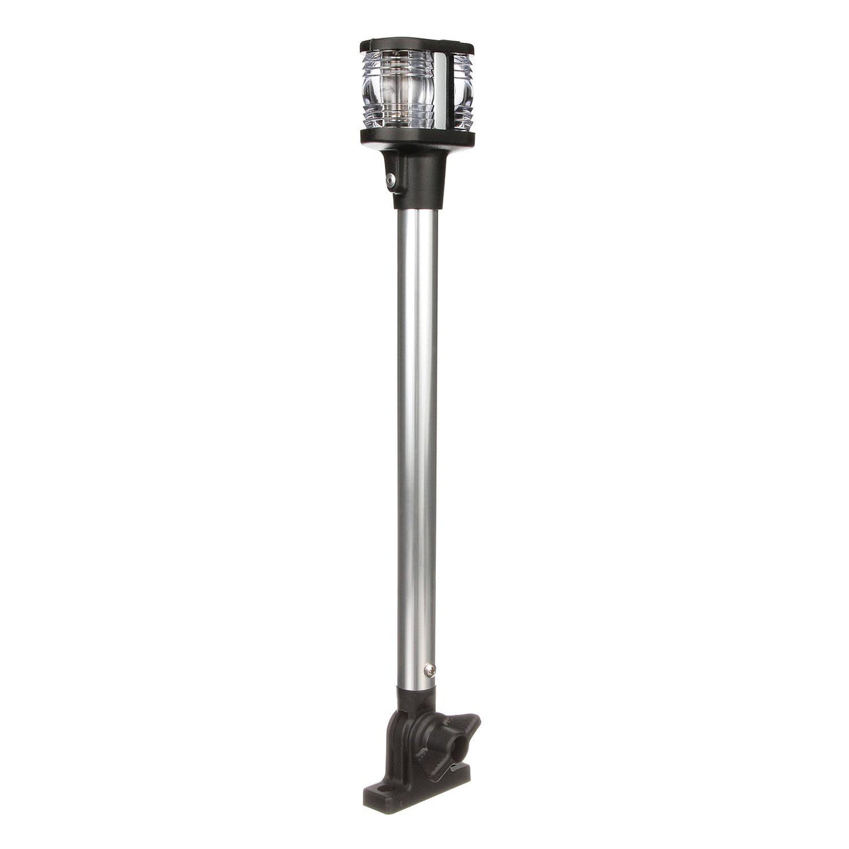 Deluxe Fold-Down All-Around Masthead Light w/ Base, Vertical V Type Mount, 12-5/8 in.