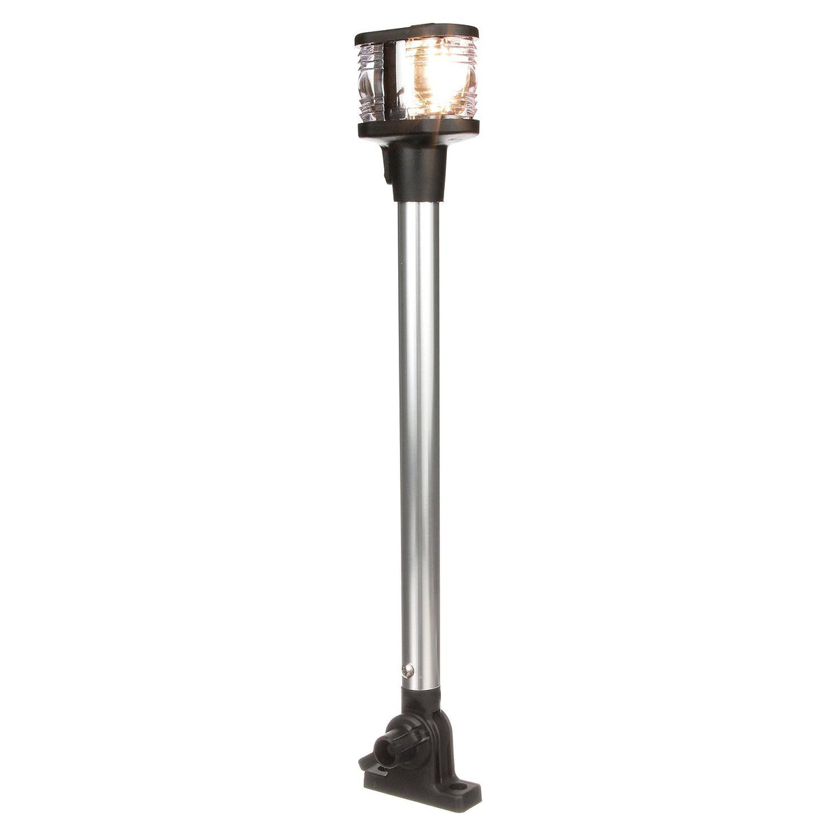 Deluxe Fold-Down All-Around Masthead Light w/ Base, Vertical V Type Mount, 12-5/8 in.