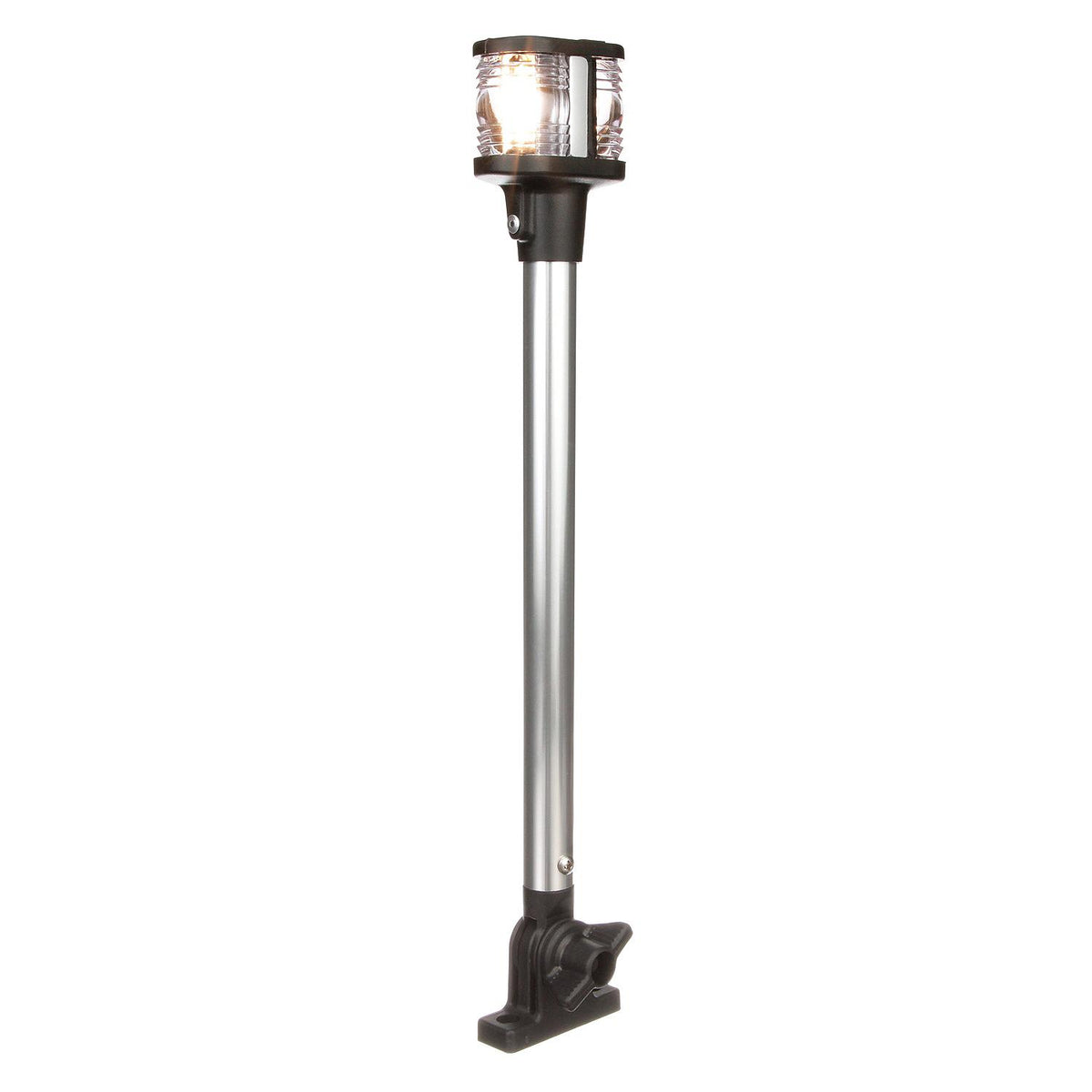 Deluxe Fold-Down All-Around Masthead Light w/ Base, Vertical V Type Mount, 12-5/8 in.