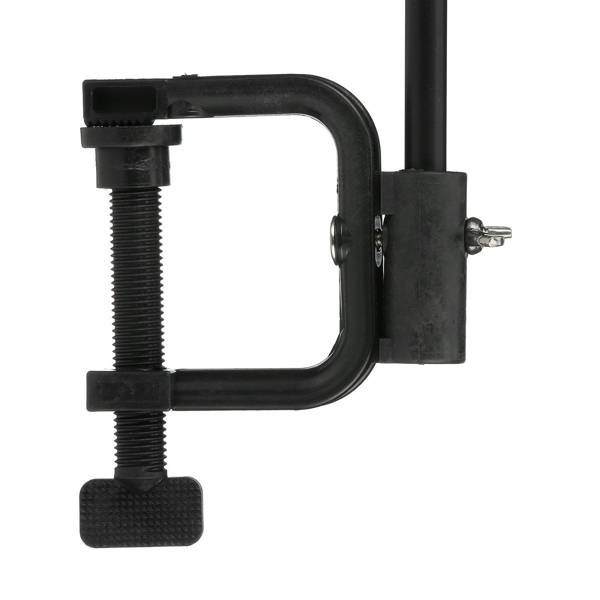 Portable Battery-Operated Nav Stern Light, Horizontal Clamp Mount, Grey, 24in