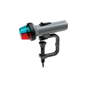 LED Bi-Color Portable Battery-Operated Nav Bow Light, Horizontal Clamp Mount