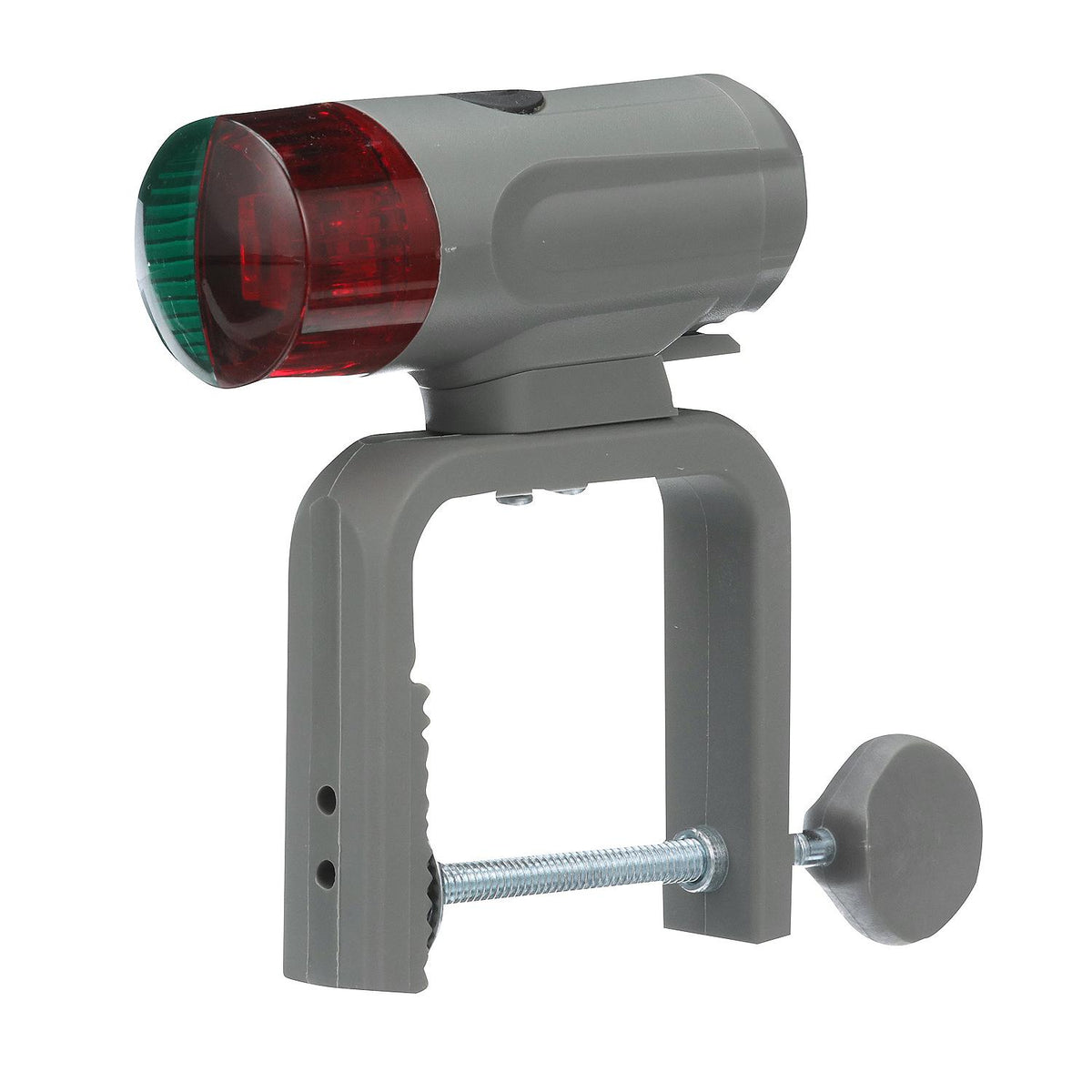 LED Portable Battery-Operated Nav Light Kit, Horizontal/ Verticle Clamp Mount, Grey