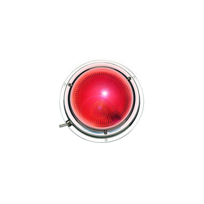 Polished Stainless Steel Day or Night Vision Dome Light, 4in