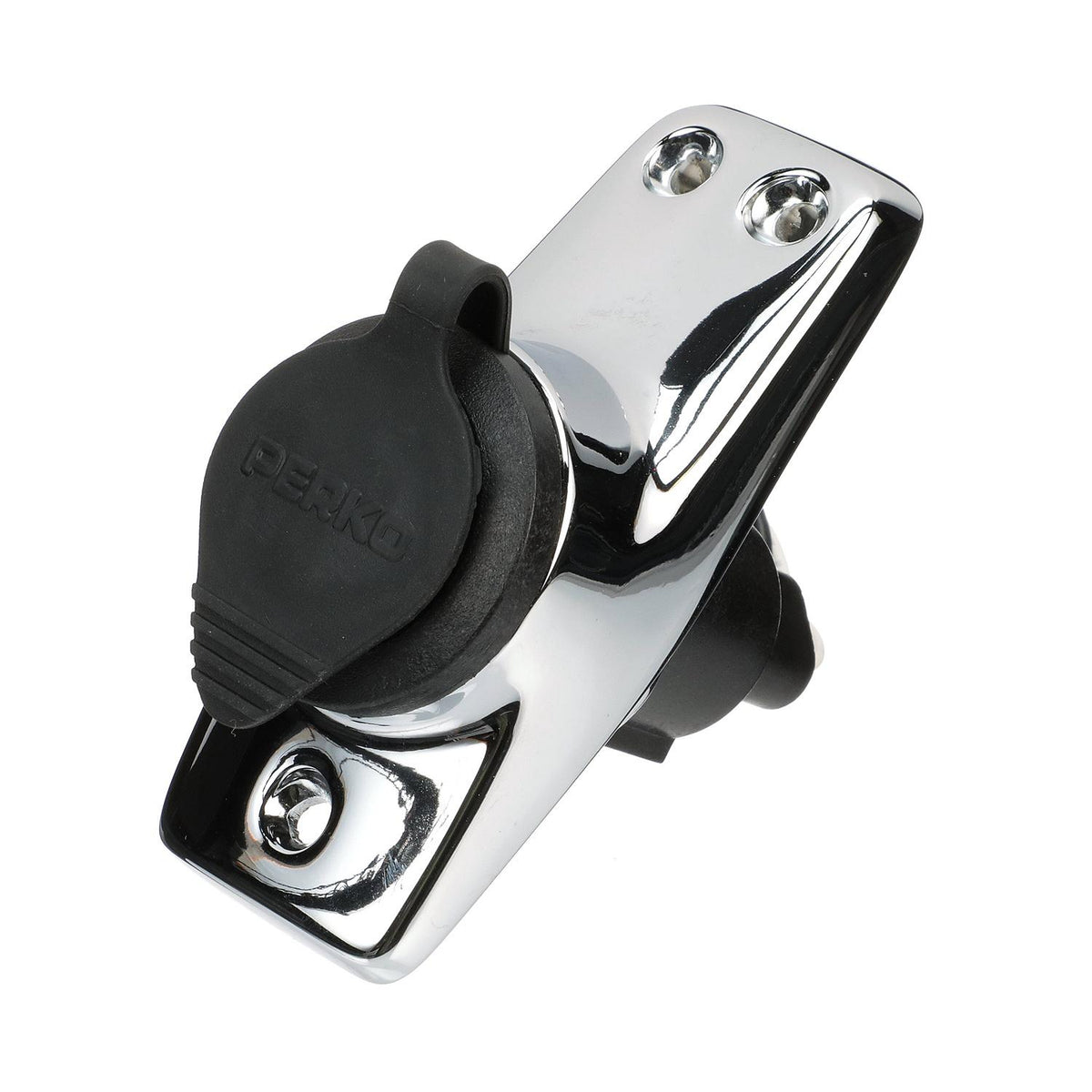 Spare Chrome-Plated Stern Light Base w/ Rubber Cover, Plug In Type