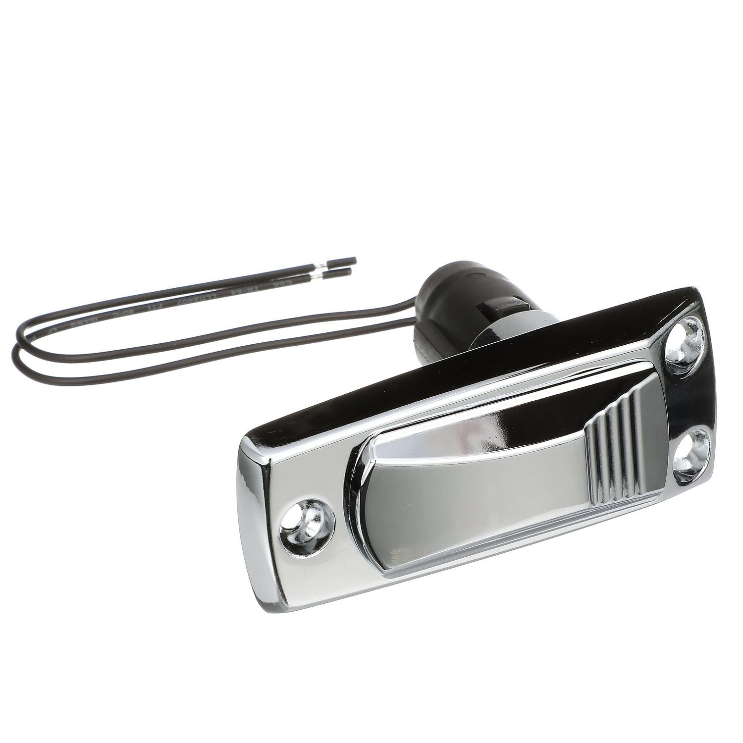 Spare Chrome-Plated Stern Light Base w/ Swivel Cover, Plug In Type