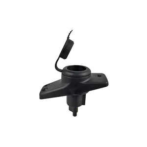 Spare Black Nylon Stern Light Base w/ Rubber Cover, Plug In Type