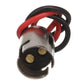 Bayonnet Socket, Chrome Plated Brass w/ 4in Wire Lead,12v