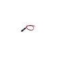 LED Red Indicator Light, 14V, 6 in. Lead Wires, 1/4 in. Light