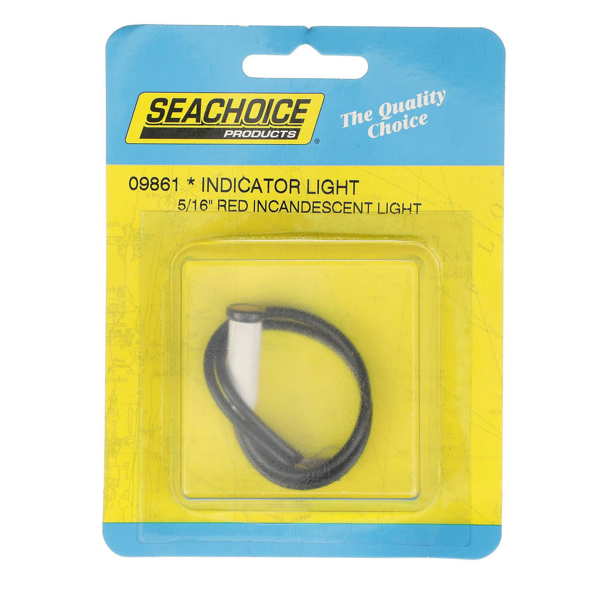 Incandescent Red Indicator Light, 14V, 6 in. Lead Wires, 5/16 in. Light
