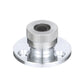 Chrome Plated Brass Cable Outlet - 1/4in