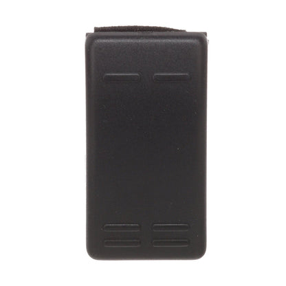Non-Illuminated Rocker Switch, ON-OFF SPST Black
