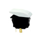 Non-Illuminated Rocker Switch, MOM ON-OFF-MON ON White