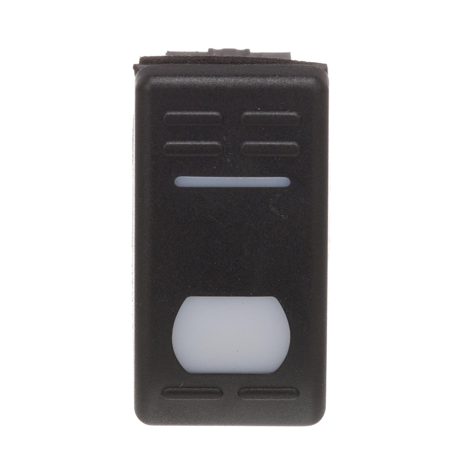 Illuminated Rocker Switch, ON-OFF SPST Black