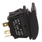 Illuminated Rocker Switch, ON-OFF SPST Black
