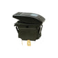 Illuminated Rocker Switch, ON-OFF-ON SPDT Black
