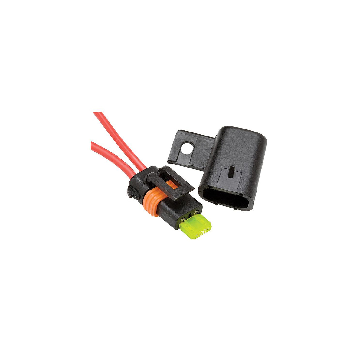 ATM In-Line Fuse Holder, 4in, 12 Gauge Wire