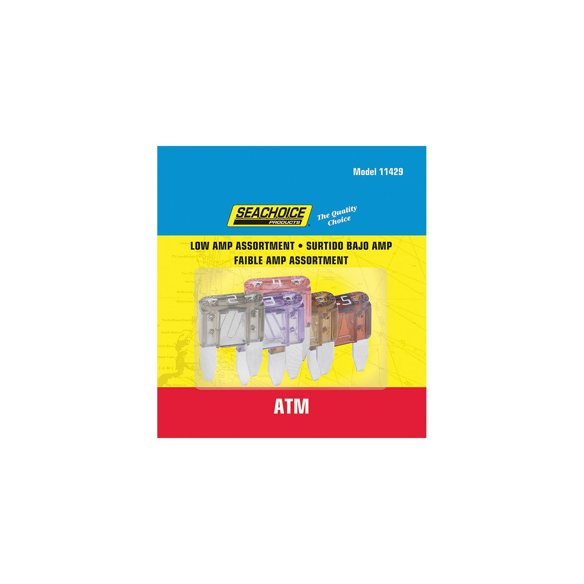 Low Amp ATM Glass Fuse Assortment, 5ea