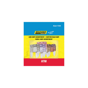 Low Amp ATM Glass Fuse Assortment, 5ea