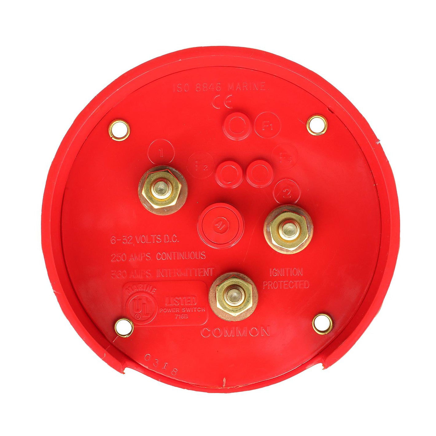 Battery Select Switch, Disconnect Isolator Cutoff, Dual, 12 -50V