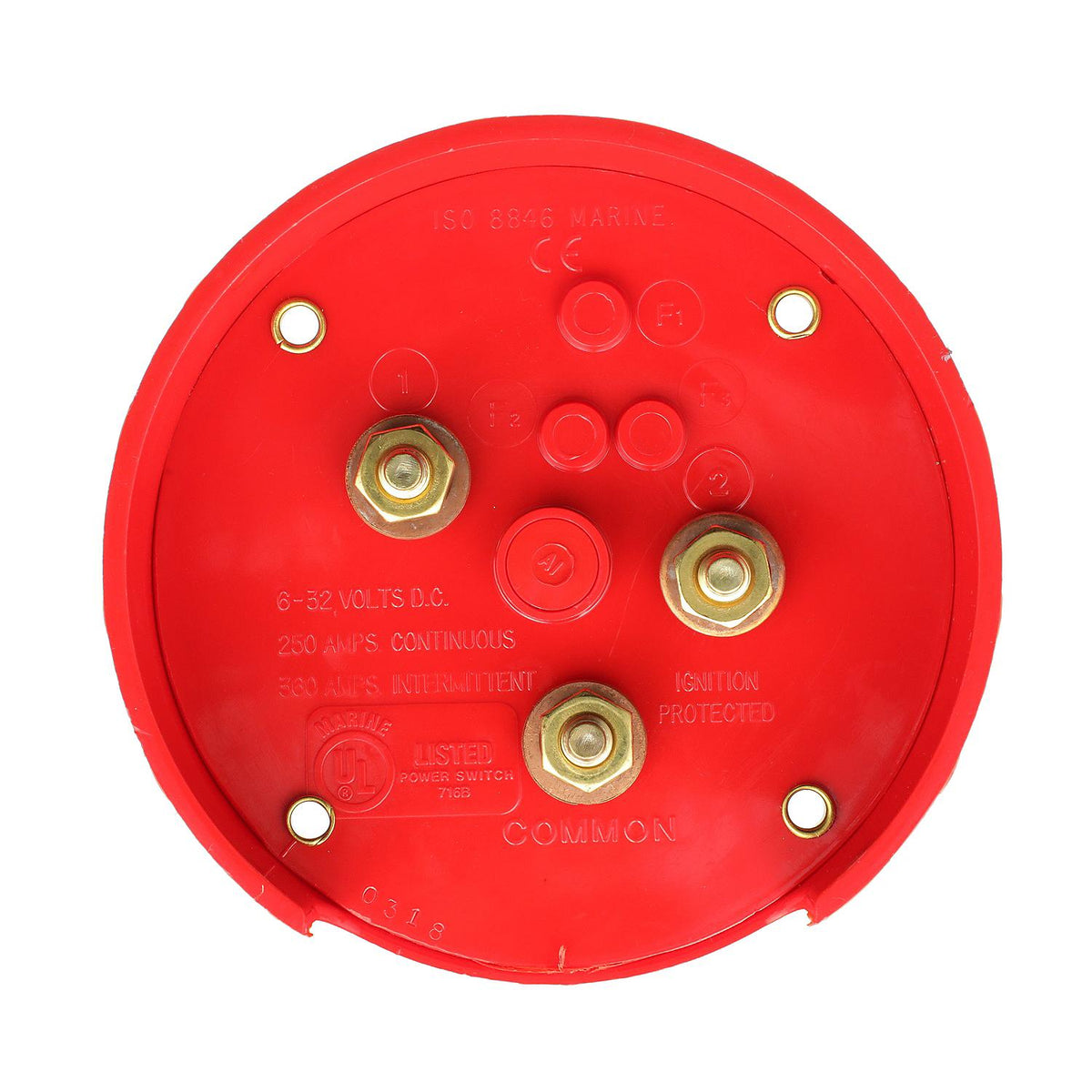 Battery Select Switch, Disconnect Isolator Cutoff, Dual, 12 -50V